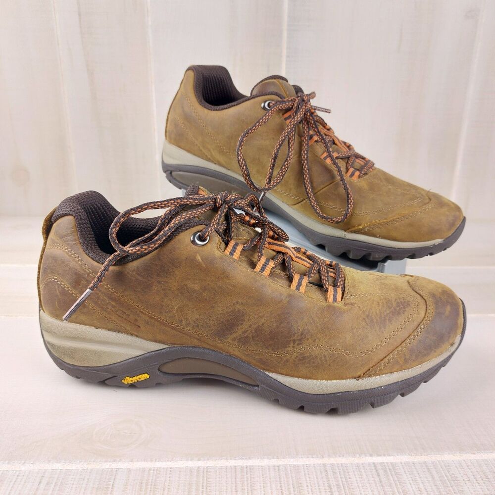 Merrell Siren Traveler 3 Light Hiking Shoes Women's 9.5 B Brown Vibram Soles